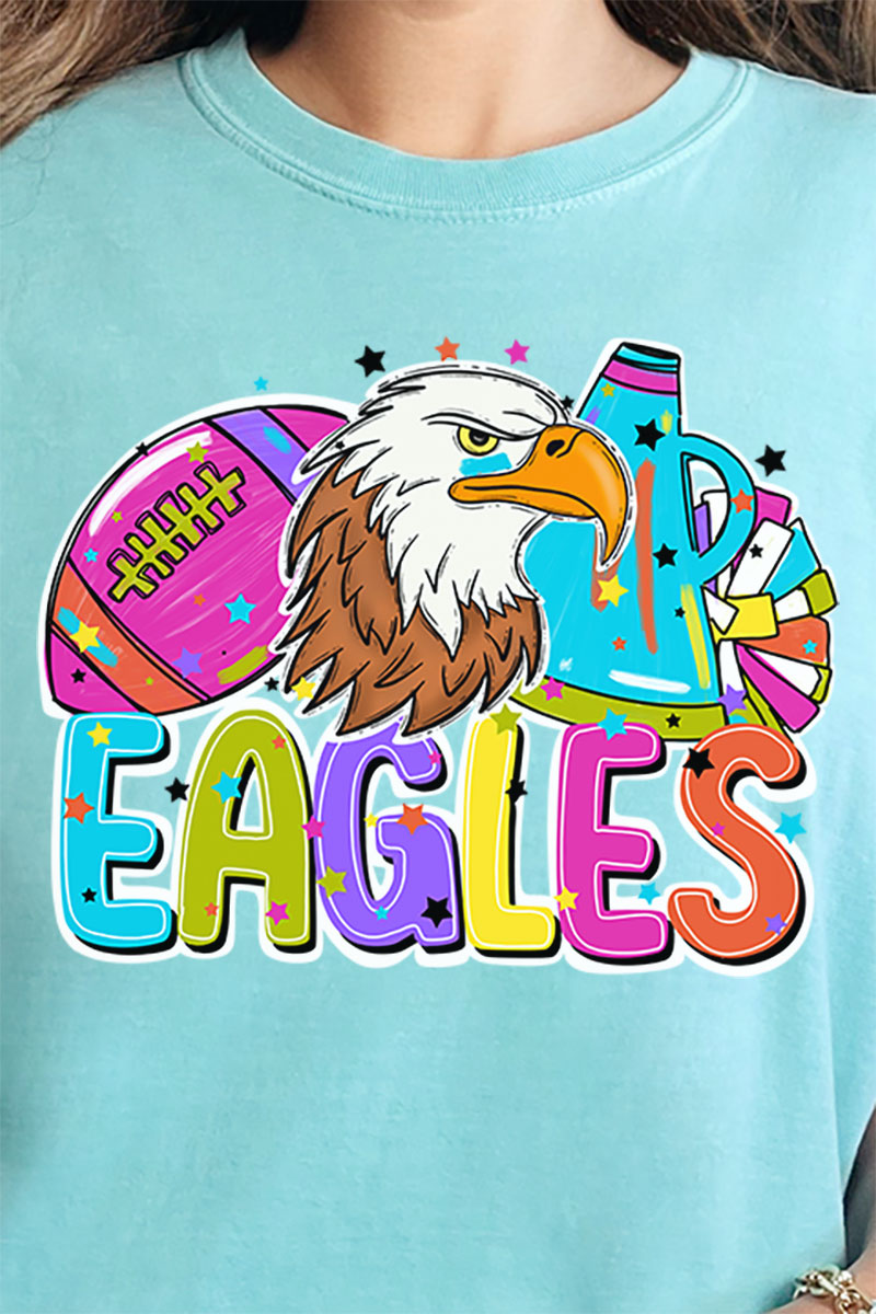 Bright Eagles Colorful Comfort Colors Adult Ring-Spun Cotton Tee