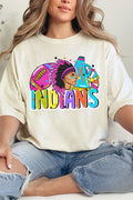 Bright Indians Colorful Comfort Colors Adult Ring-Spun Cotton Tee