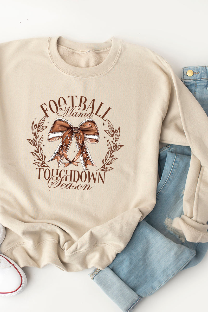 Football Mama Touchdown Season Heavy-weight Crew Sweatshirt product image 1