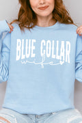 Blue Collar Wife Heavy-weight Crew Sweatshirt product image 1