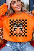 Check It Out Coquette Pumpkin Heavy-weight Crew Sweatshirt product image 1