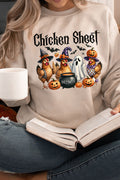 Chicken Sheet Halloween Heavy-weight Crew Sweatshirt product image 1