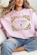 It Is Well With My Soul Heavy-weight Crew Sweatshirt product image 1