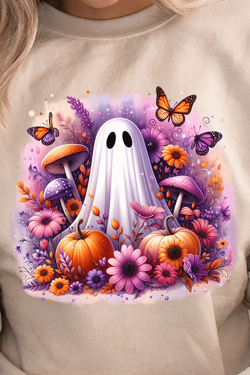 Purple Boho Boo Heavy-weight Crew Sweatshirt product image 2