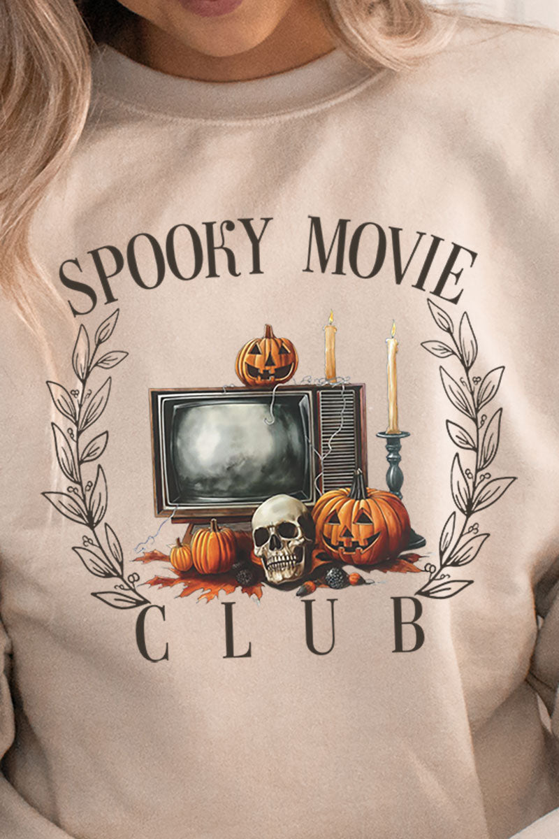 Spooky Movie Club Heavy Blend Crew Sweatshirt product image 2