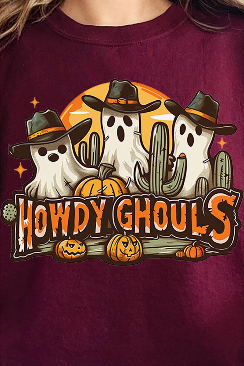 Western Howdy Ghouls Heavy-weight Crew Sweatshirt product image 2