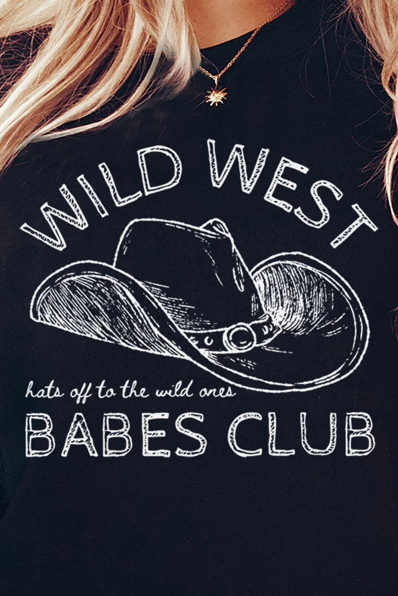 Wild West Babes Club Heavy-weight Crew Sweatshirt product image 2