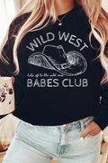 Wild West Babes Club Heavy-weight Crew Sweatshirt product image 1
