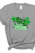 Green Cheer Mom Short Sleeve Relaxed Fit T-Shirt product image 1