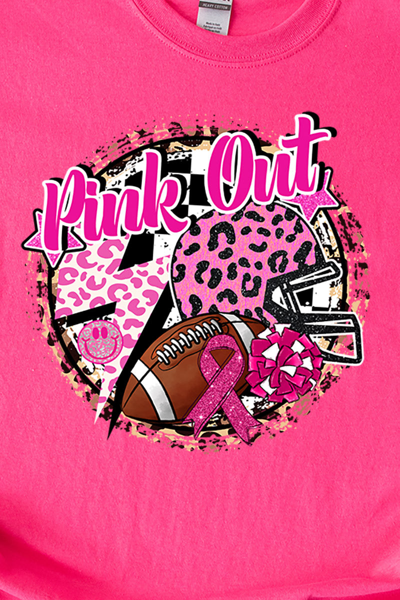 Pink Out Leopard Short Sleeve Relaxed Fit T-Shirt product image 2