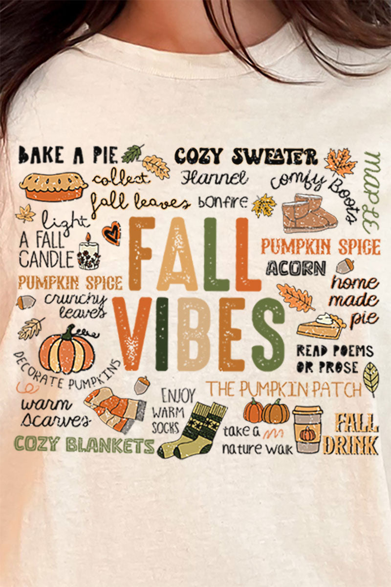 Cozy Fall Vibes Short Sleeve Relaxed Fit T-Shirt product image 2