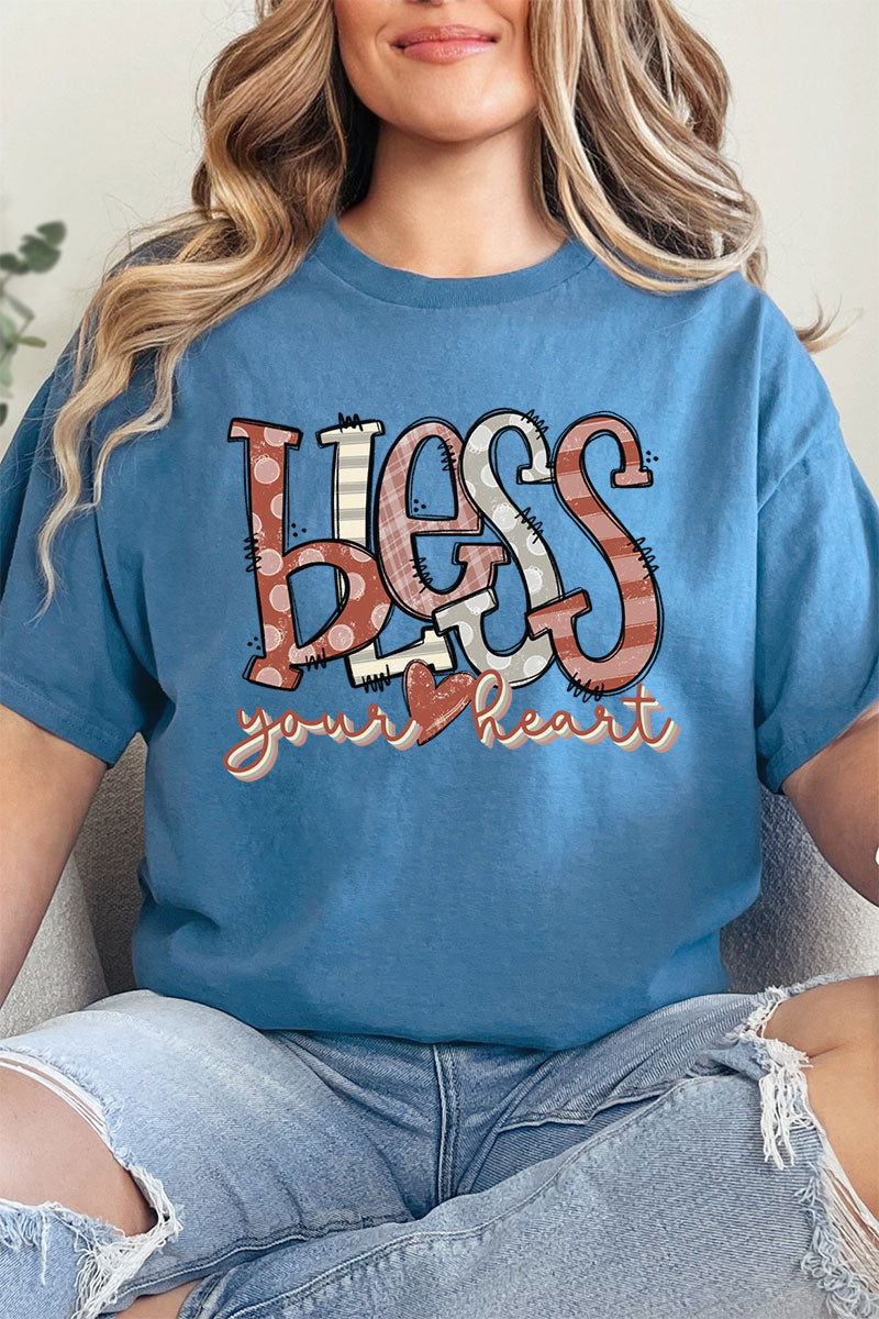 Doodle Bless Your Heart Short Sleeve Relaxed Fit T-Shirt product image 1