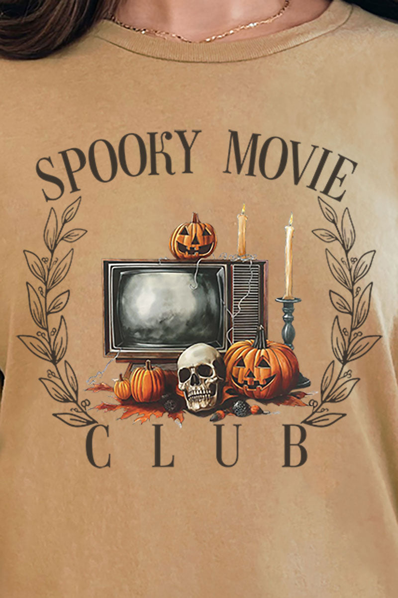 Spooky Movie Club Short Sleeve Relaxed Fit T-Shirt product image 2