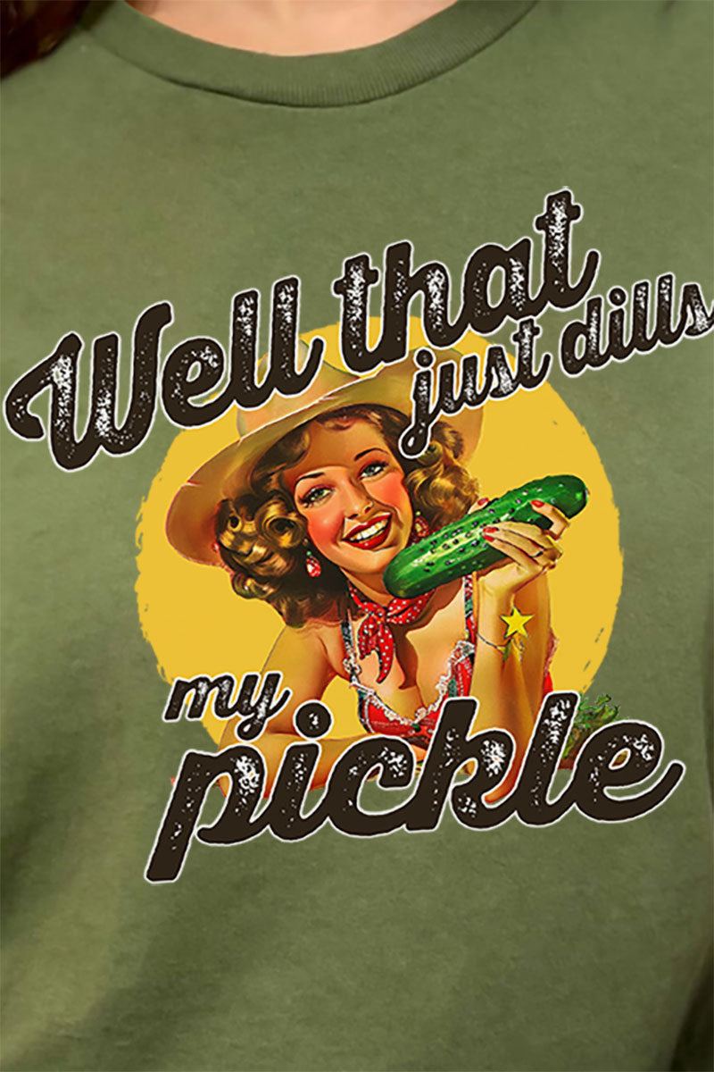 That Just Dills My Pickle Short Sleeve Relaxed Fit T-Shirt product image 2