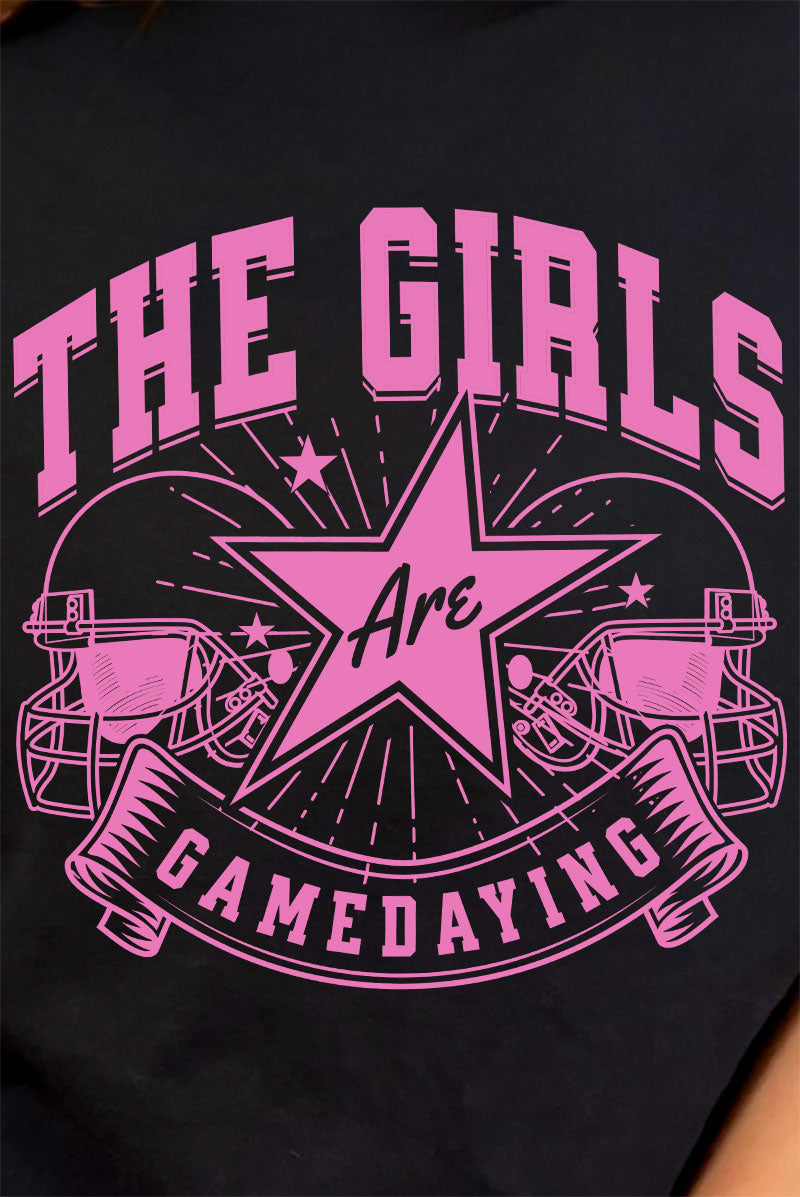 The Girls Are Gamedaying Short Sleeve Relaxed Fit T-Shirt product image 2
