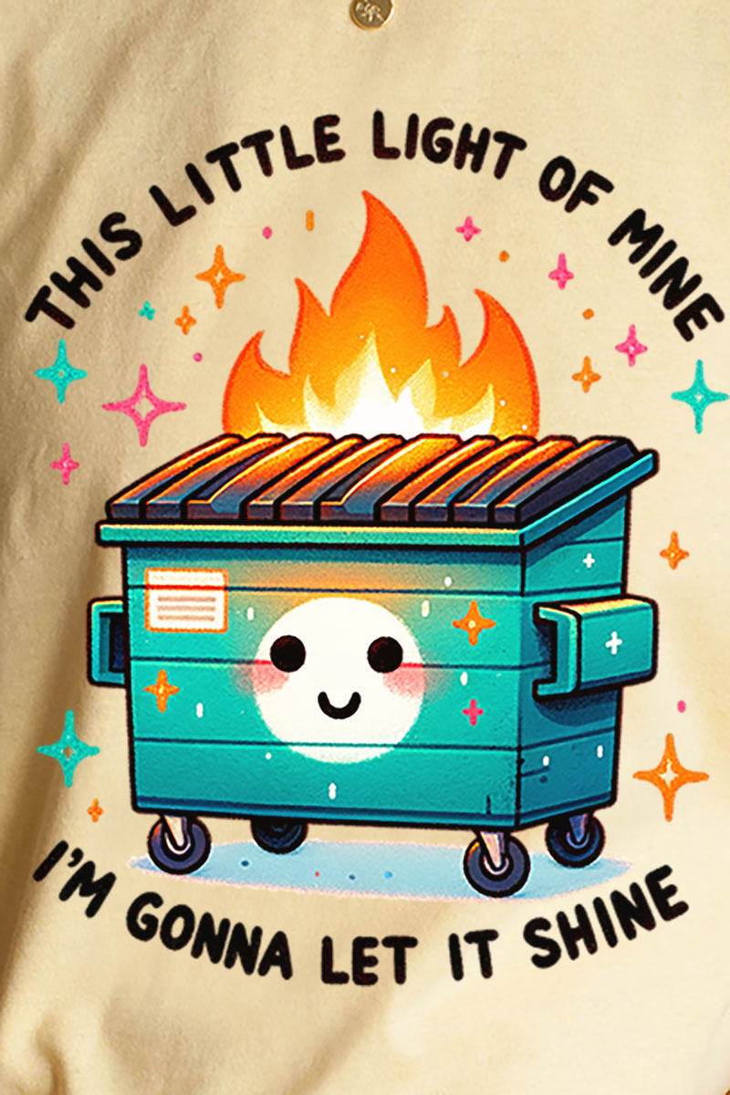This Little Light Of Mine Short Sleeve Relaxed Fit T-Shirt product image 2