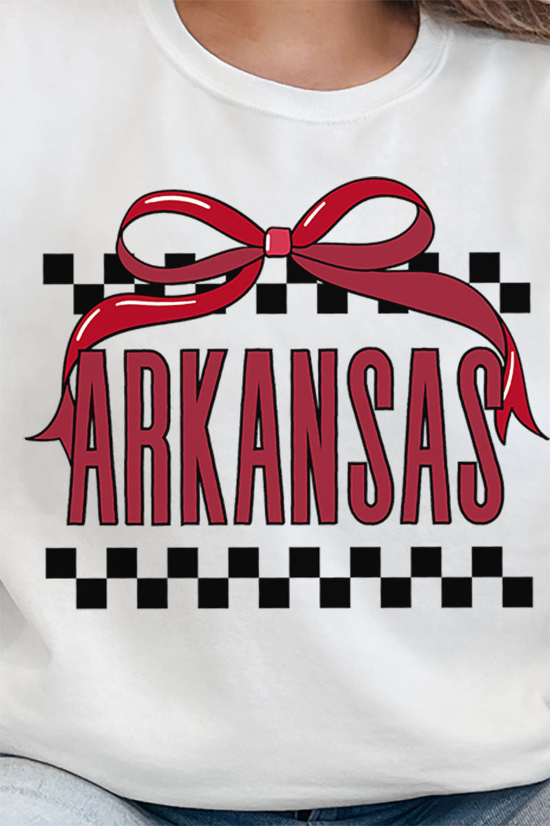 Bow Arkansas Check Unisex NuBlend Crew Sweatshirt product image 2