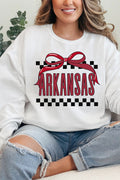 Bow Arkansas Check Unisex NuBlend Crew Sweatshirt product image 1