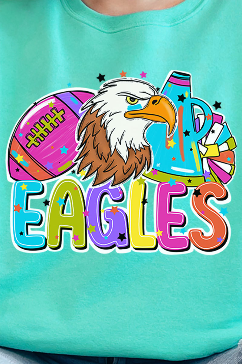 Bright Eagles Colorful Unisex NuBlend Crew Sweatshirt product image 2