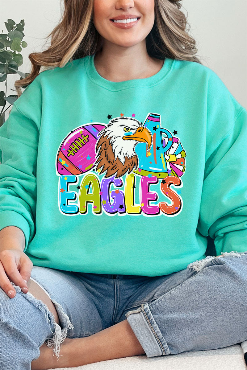Bright Eagles Colorful Unisex NuBlend Crew Sweatshirt product image 1