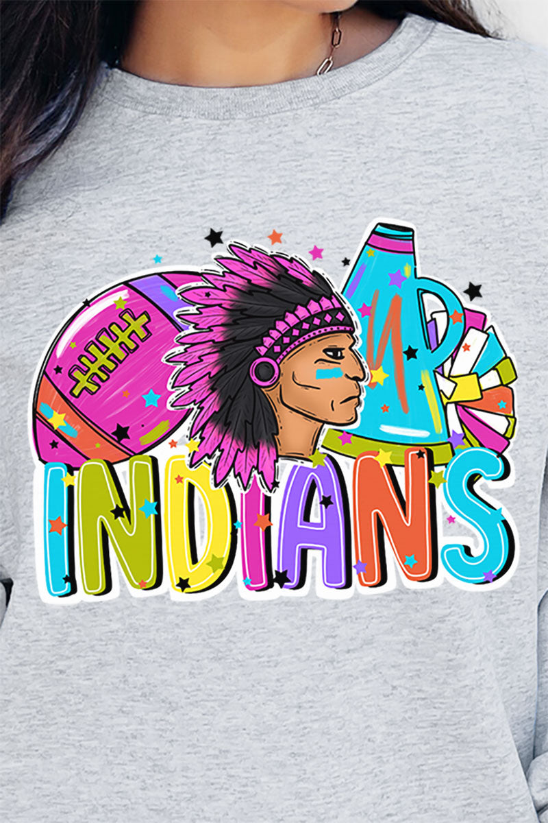 Bright Indians Colorful Unisex NuBlend Crew Sweatshirt product image 2