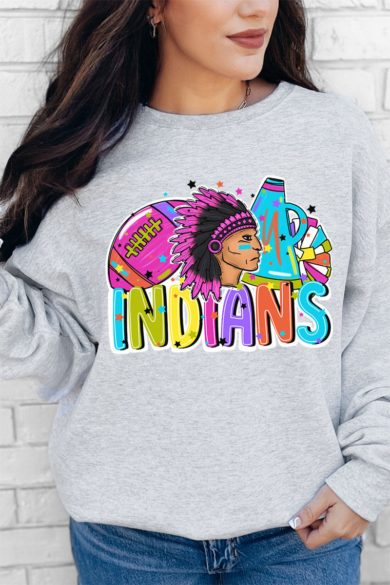 Bright Indians Colorful Unisex NuBlend Crew Sweatshirt product image 1
