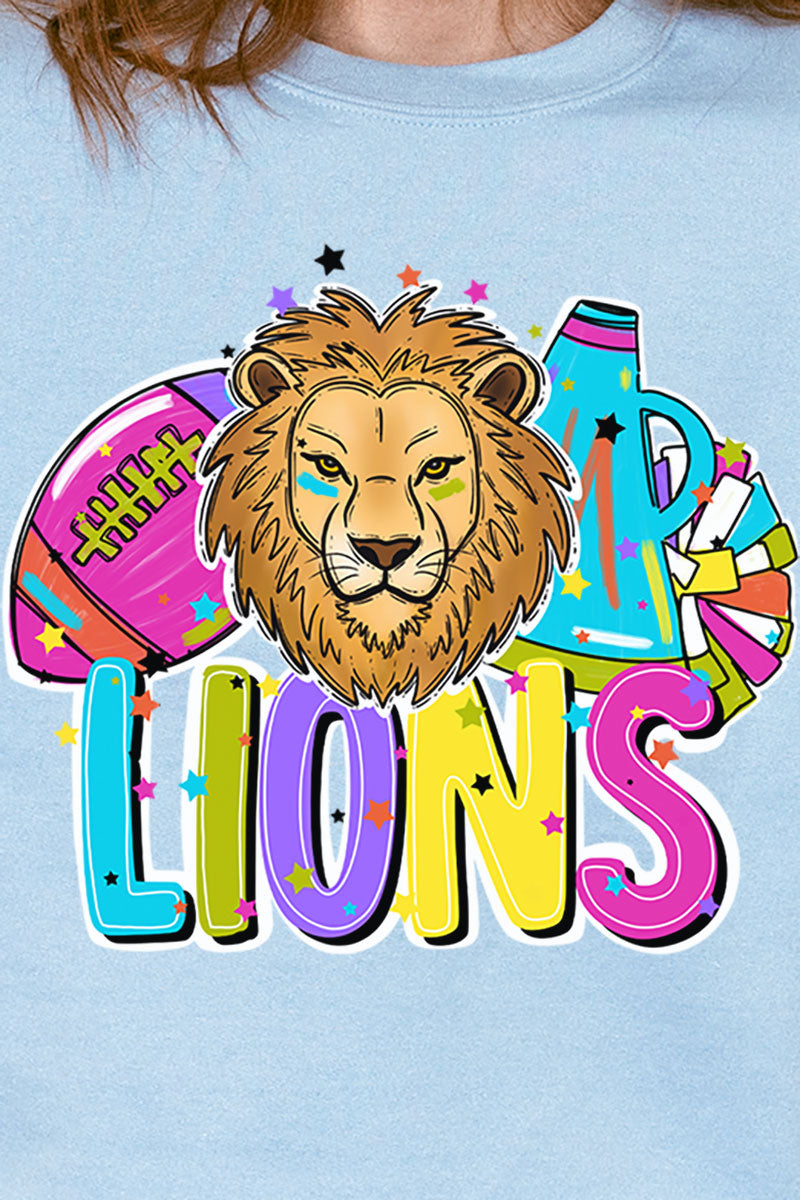 Bright Lions Colorful Unisex NuBlend Crew Sweatshirt product image 2