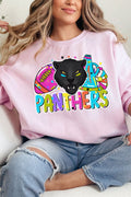 Bright Panthers Colorful Unisex NuBlend Crew Sweatshirt product image 1