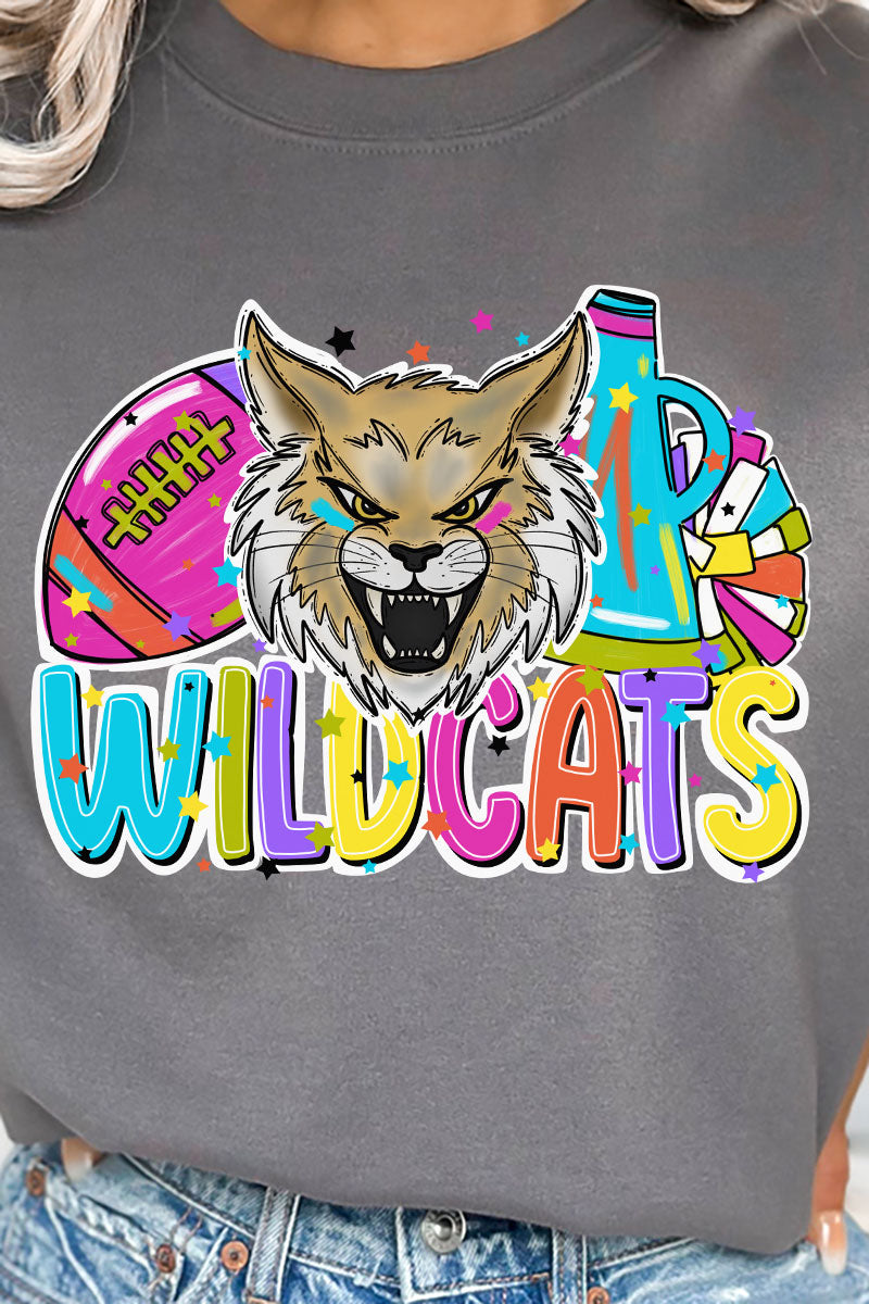 Bright Wildcats Colorful Unisex NuBlend Crew Sweatshirt product image 2