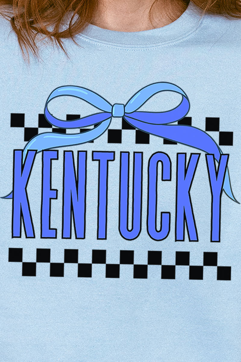 Bow Kentucky Check Unisex NuBlend Crew Sweatshirt product image 2