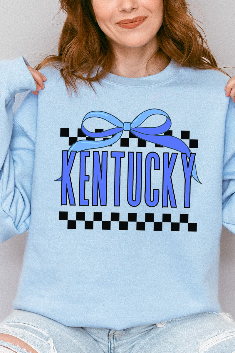 Bow Kentucky Check Unisex NuBlend Crew Sweatshirt product image 1