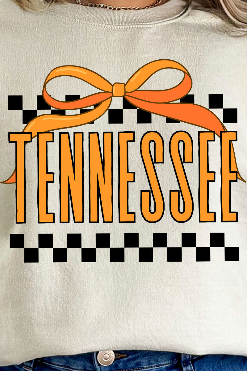 Bow Tennessee Check Unisex NuBlend Crew Sweatshirt product image 2