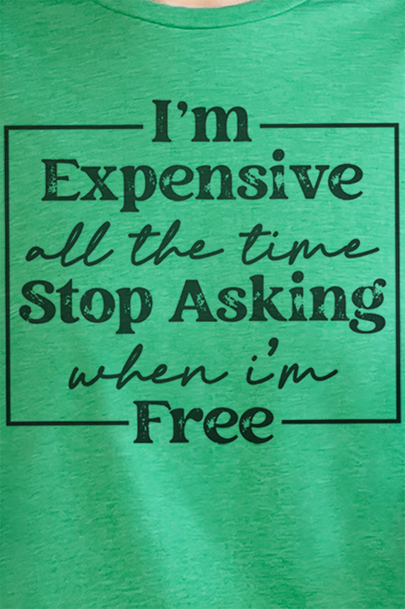 Expensive All The Time Softstyle Adult T-Shirt product image 2