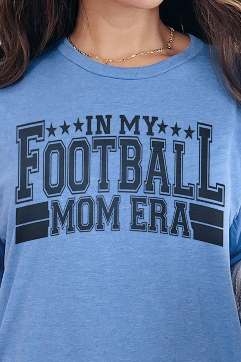 In My Football Mom Era Softstyle Adult T-Shirt product image 2