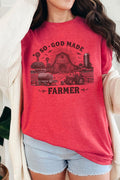 So God Made Farmer Softstyle Adult T-Shirt product image 1