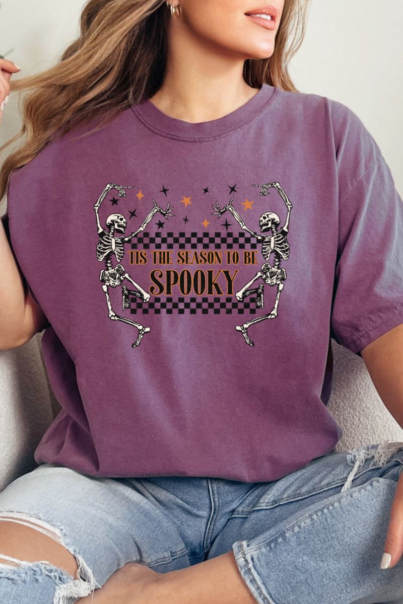 Comfort Colors Spooky Scary Halloween Tee -- Pick Your product image 3