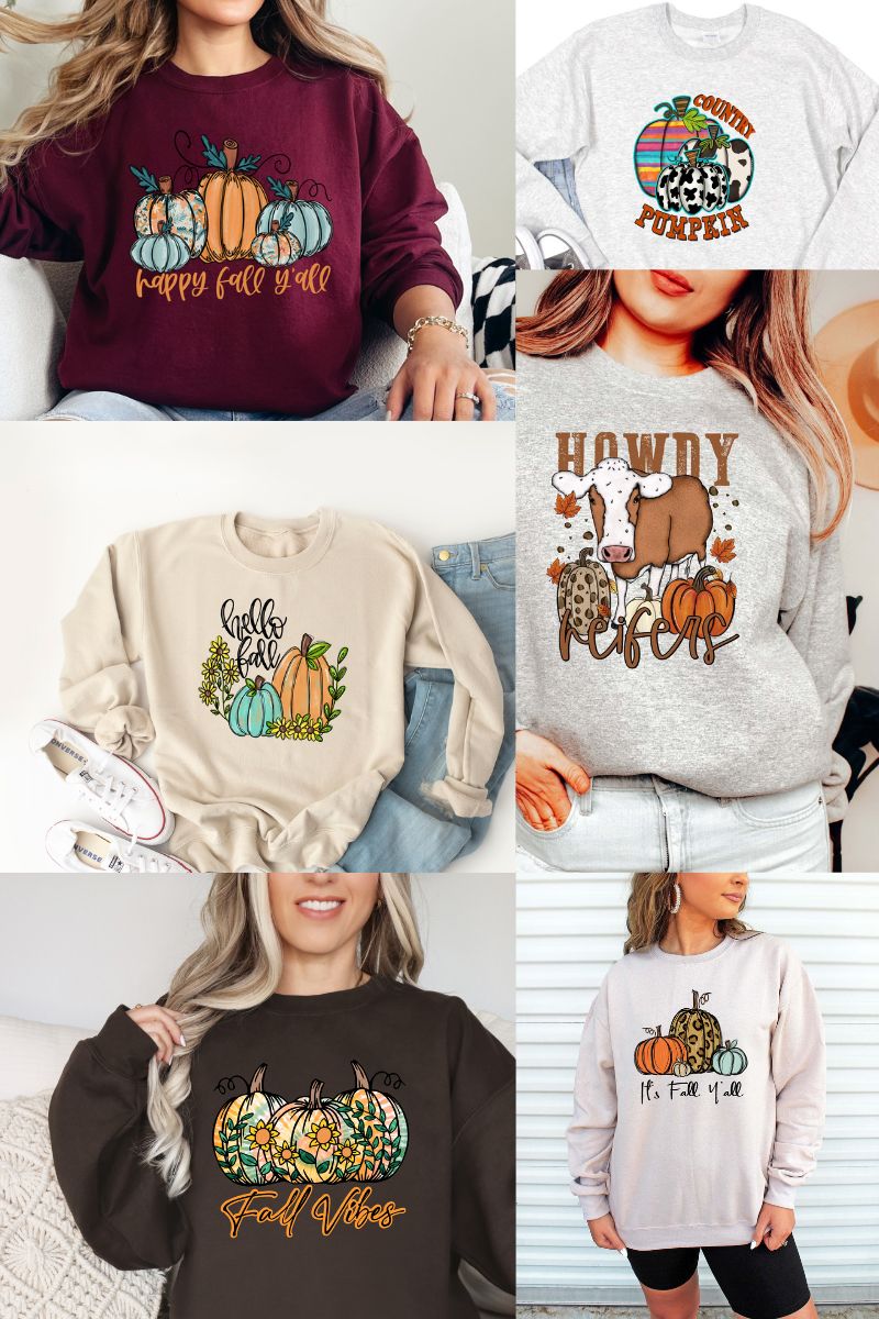 All Things Fall Sweatshirt -- Pick Your Category! product image 1