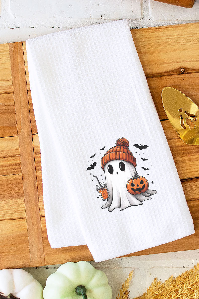 Boojee Coffee Ghoul Waffle Kitchen Towel
