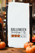Halloween Loading Waffle Kitchen Towel