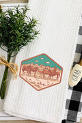Scenic Route Waffle Kitchen Towel