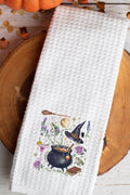 Witches Brew Waffle Kitchen Towel